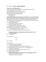 Bài số 2 SIMPLE PRESENT ppsx