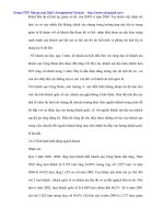 Xây dựng chương trình marketing cho Khách hàng tổ chức tại Khách sạn Công Đoàn Hội An - 4 ppsx