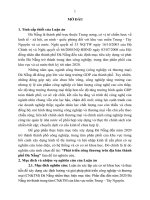 tóm tắt luận án tiến sĩ phát triển công thương trên địa bàn thành phố đà nẵng