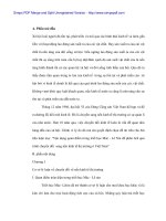 Vận dụng Mác Lenin phân tích quá trình chuyển sang Kinh tế thị trường ở Việt Nam - 1 pps