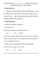 Ôn thi hóa học lớp 9 – bài 18: Nhôm potx