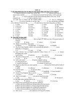 KỲ THI THỬ HSG MÔN ANH VĂN NĂM 2011 - TEST 21 pot