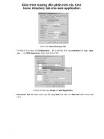 Giáo trình hướng dẫn phân tích cấu hình home directory tab cho web application p1 docx