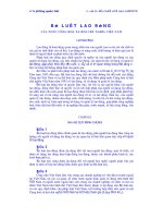 Bộ luật lao động năm 1994 ppt