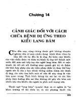 CẢNH GIÁC ĐỐI VỚI CÁCH CHỮA BỆNH DỊ ỨNG THEO KIỂU LANG BĂM ppsx