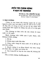 ĐIỀU TRỊ CHÀM BẰNG Y HỌC CỔ TRUYỀN ppt