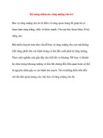 Kỹ năng chăm sóc răng miệng cho trẻ doc