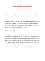 Hành vi của bố mẹ ảnh hưởng đến bé docx