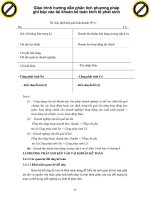 Giáo trình hướng dẫn phân tích phương pháp ghi kép vào tài khoản kế toán kinh tế phát sinh p1 pot