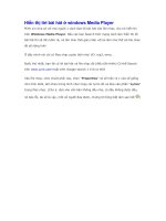 Hiển thị lời bài hát ở windows Media Player ppsx