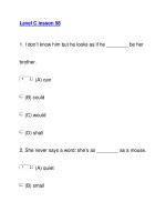 Level C lesson 58 doc