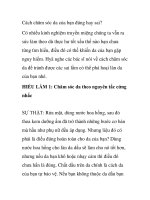 Cách chăm sóc da của bạn đúng hay sai? ppsx