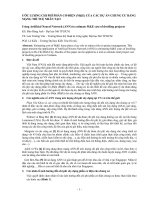 Ước lượng chi phí phần cơ điện của các dự án chung cư bằng mạng trí tuệ nhân tạo