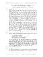 Nghiên cứu chiến lược đâu tư và bảo dưỡng quốc lộ, tỉnh lộ Việt Nam