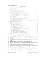 Đề tài bảo vệ thành vách và tiêu nước cho hố móng cát chảy