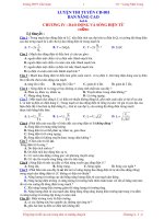 LUYỆN THI TUYỂN CAO ĐẲNG-ĐẠI HỌC BAN NÂNG CAO - CHƯƠNG IV : DAO ĐỘNG VÀ SÓNG ĐIỆN TỪ potx