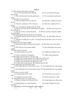 KỲ THI THỬ HSG MÔN ANH VĂN NĂM 2011 - TEST 13 potx