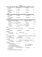 KÝ THI THỬ HSG MÔN ANH VĂN NĂM 2011 - TEST 47 pdf