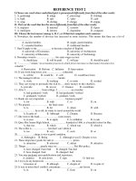 REFERENCE TEST 2 potx