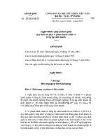 Nghị định Số : 37/2003/NĐ-CP pot