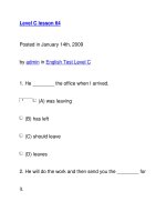 Level C lesson 64 potx