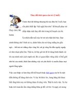 Thay đổi thói quen của trẻ (2 tuổi) docx