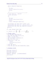 Bài tập Tin học Đại cương part 4 ppsx