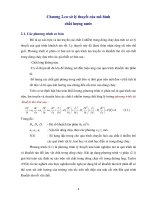 MÔ HÌNH CHẤT LƯỢNG NƯỚC - CHƯƠNG 2 ppsx