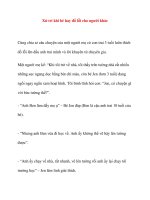 Xử trí khi bé hay đổ lỗi cho người khác ppt