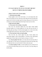 thực trạng tổ chức cơ cấu bộ máy công ty