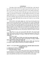 Chuyên đề kiểm soát chi phí xây lắp trong doanh nghiệp