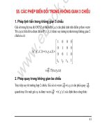 Đồ họa máy tính - Chương 2 Các phép biến đổi hình trên hệ toạ độ - Bài 5 pot