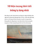 10 hiện tượng thời tiết trông lạ lùng nhất pdf