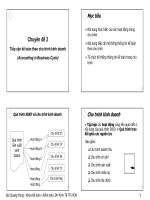 Nội dung thực hiện của các hoạt động trong chu trình ppt