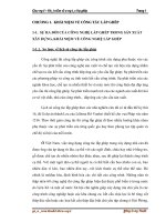 Kỹ thuật thi công II - Chương 1 pdf