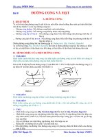 BÀI GIẢNG HÌNH HỌA - BÀI 8 ppsx