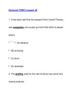 Synonym-TOEFL-Lesson 40 pptx