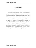 Thảo luận Kinh tế lượng – Nhóm 1 docx