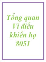 Tổng quan Vi điều khiển họ 8051 pdf