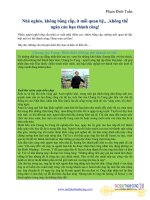 Nhà nghèo, không bằng cấp, ít mối quan hệ,…không thể ngăn cản bạn thành công ! pot