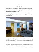 Cuộc sống tối giản Minimalist hay chủ nghĩa tối giản ppt