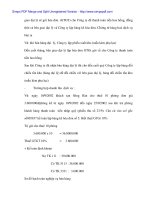 Hạch tóan lúc chuyển hàng hóa tại Cty cung ứng tàu biển thương mại và du lịch Đà Nẵng - 4 ppsx