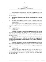 Các đặc trưng dòng chảy part 1 doc