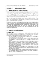 Mô hình hóa môi trường - Chương 4 potx