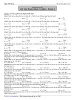 Bài tập chuyên đề vật lý: ôn tập sao động cơ học - phần 4 potx