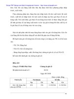 Công tác kế tóan và kết quả kinh doanh của CTy Phú Thái - 6 docx