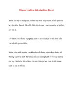 Hậu quả từ những hình phạt bằng đòn roi pot