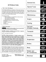 Honda accord (1986)   shop manual
