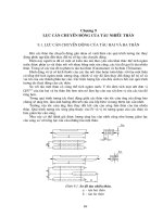 ĐỘNG LỰC TÀU THUỶ - PHẦN 1 LỰC CẢN CHUYỂN ĐỘNG CỦA TÀU - CHƯƠNG 9 ppsx