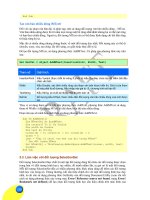 Giáo trình hướng dẫn lập trình các tham số của bảng vẽ phần 6 docx